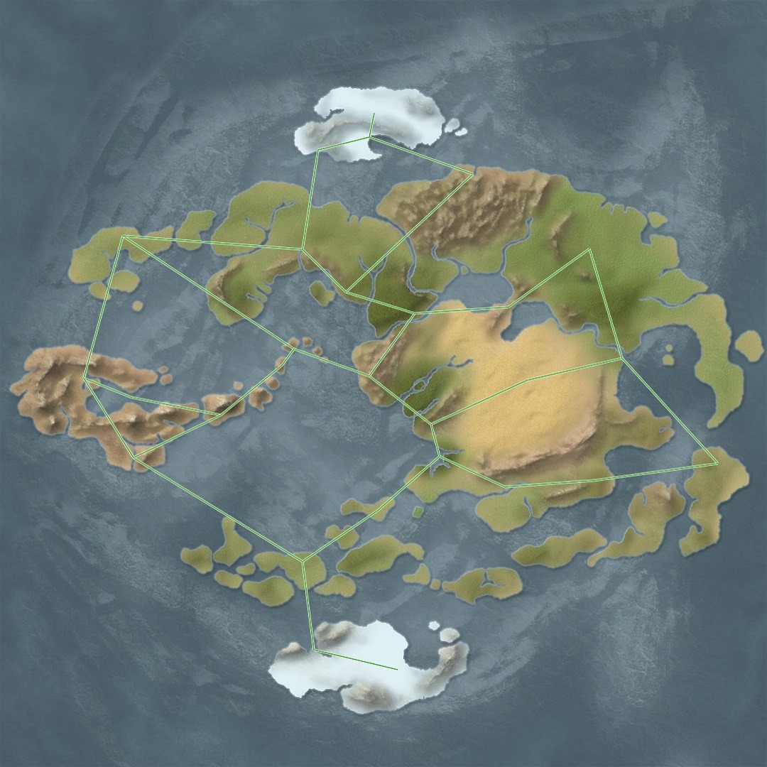 the map